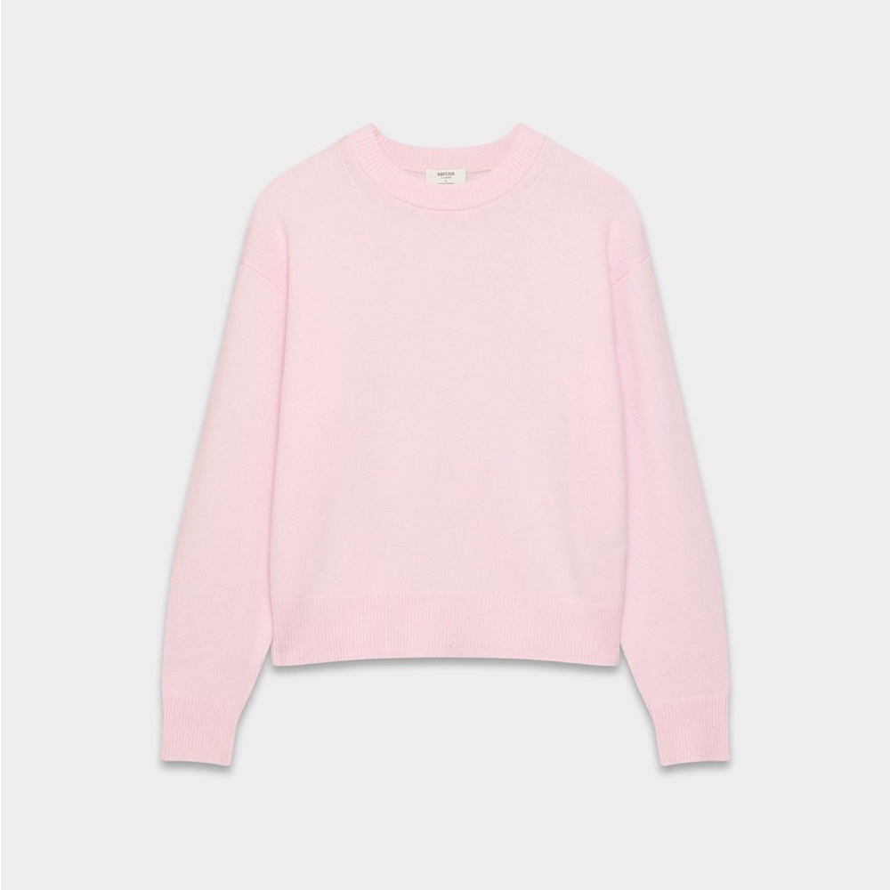 Aritzia Essential Cashmere Relaxed Crew Sweater - XS